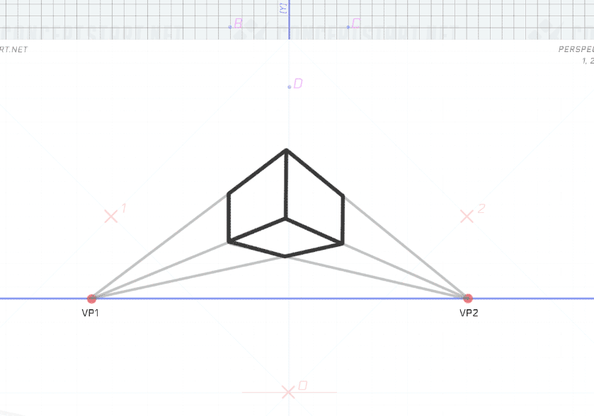 How To Draw 1,2,3 Point Perspective: For Beginners