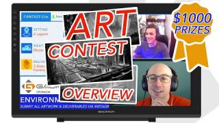 Environment Design Art Contest Overview 2021 - GOAMON Tablets